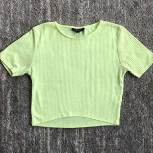 TopShop Ribbed Crop Top